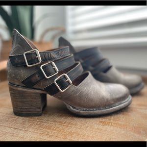 FREEBIRD DAWSON Clog Booties | like new | Gray Sz8